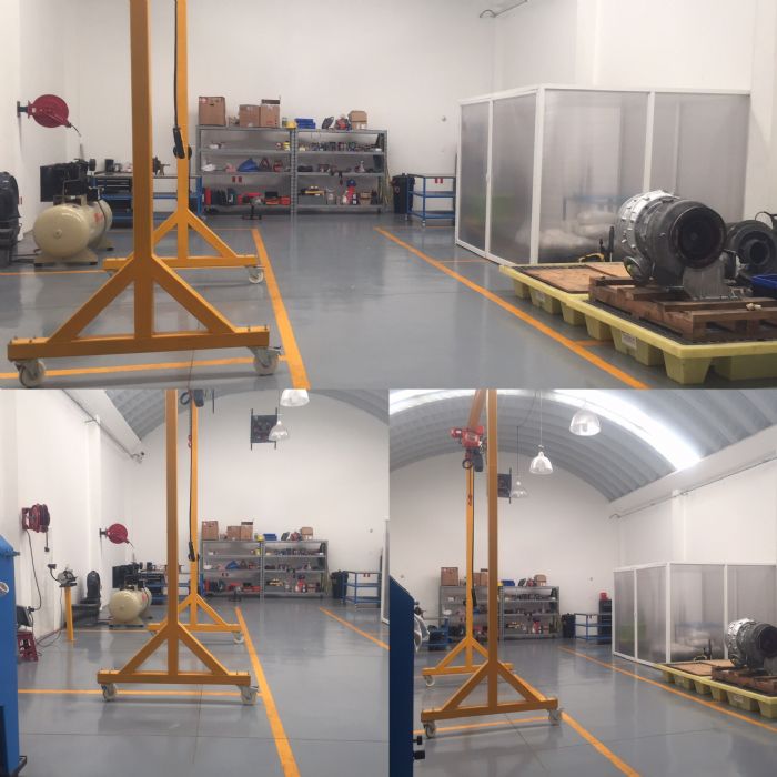 ESTACION DE SERVICIO A TURBOCARGADORES ABB